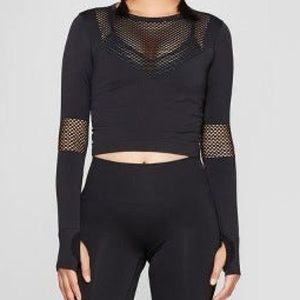 Activewear Mesh Crop Top